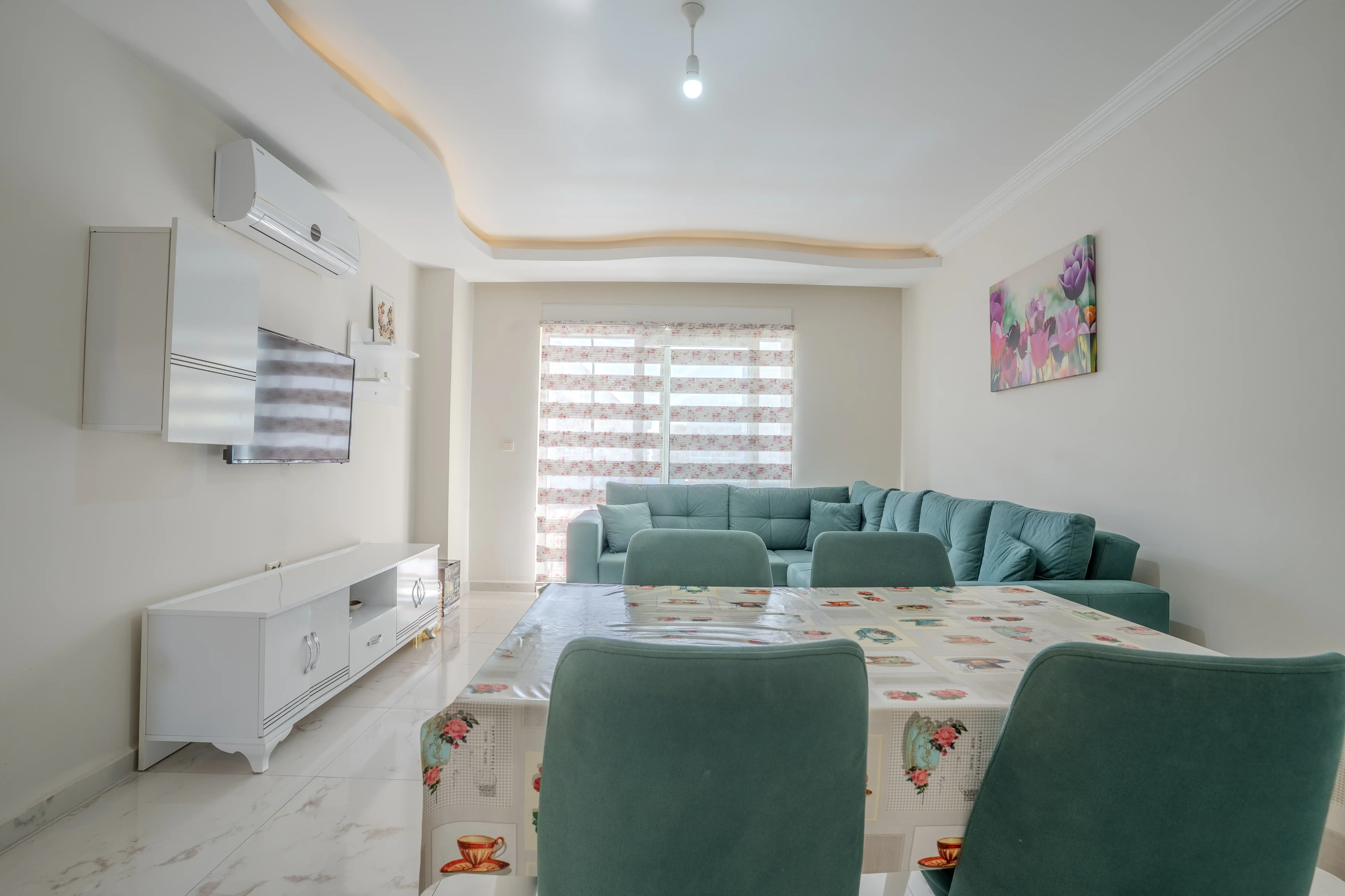 Изображение Готовая к заселению квартира 1+1 с мебелью в районе Махмутлар