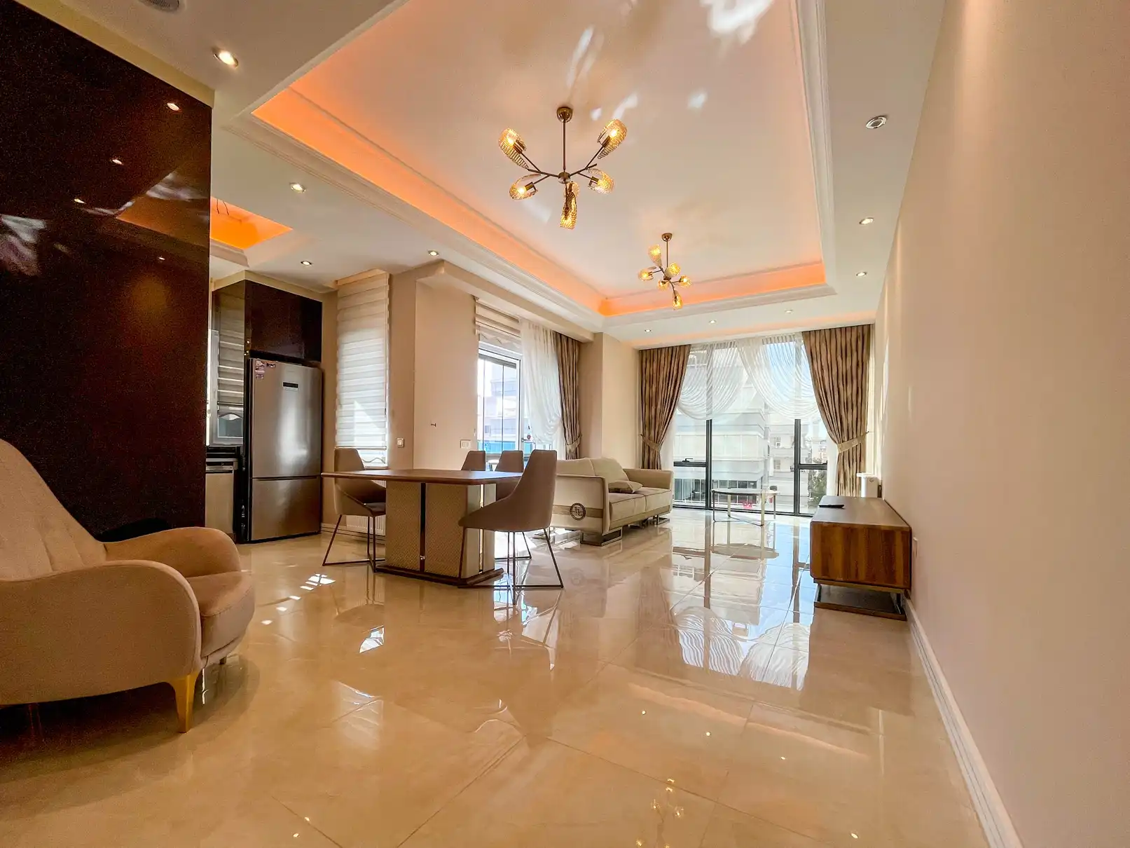 Изображение Стильная квартира 2+1 в премиальном комплексе